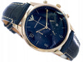  Shop Authentic Emporio Armani Chronograph Midnight Blue Dial Blue Leather Strap Watch For Men - AR1862 - Luxxuri