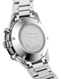  Shop Authentic Tag Heuer Carrera Automatic Chronograph Black Dial Silver Steel Strap Watch for Men - CBM2110.BA0651 - Luxxuri