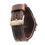  Shop Authentic Fossil Nate Chronograph Blue Dial Brown Leather Strap Watch for Men - JR1505 - Luxxuri