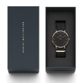  Shop Authentic Daniel Wellington Classic Cornwall Black Dial Black NATO Strap Watch For Women - DW00100150 - Luxxuri