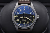  Shop Authentic IWC Pilot's Watch Mark XVIII 40mm Black Dial Brown Leather Strap Watch for Men - IW327006 - Luxxuri
