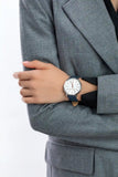  Shop Authentic Michael Kors Pyper Quartz Silver Dial Blue Leather Strap Watch For Women - MK7244 - Luxxuri