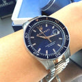 Shop Authentic Maserati SFIDA Quartz Blue Dial Stainless Steel 44mm Watch For Men - R8853140003 - Luxxuri