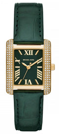  Shop Authentic Michael Kors Emery Quartz Diamonds Green Dial Green Leather Strap Watch For Women - MK4697 - Luxxuri