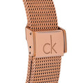  Shop Authentic Calvin Klein Minimal Black Dial Rose Gold Mesh Bracelet Watch for Men - K3M21621 - Luxxuri