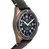  Shop Authentic Tag Heuer Autavia Calibre 5 Automatic Olive Green Dial Green Leather Strap Watch for Men - WBE5190.FC8268 - Luxxuri