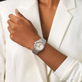 Shop Authentic Breitling Chronomat 32 Diamonds White Dial Silver Steel Strap Watch for Women - A77310591A1A1 - Luxxuri