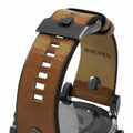  Shop Authentic Diesel Mr Daddy 2.0 Black Dial Brown Leather Strap Watch For Men - DZ7332 - Luxxuri