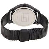  Shop Authentic Tommy Hilfiger Brooklyn Black Dial Black Mesh Bracelet Watch for Men - 1791507 - Luxxuri