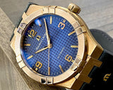  Shop Authentic Maurice Lacroix Aikon Limited Edition Blue Dial Blue Leather Strap Watch For Men - AI6008-BRZ01-420-1 - Luxxuri