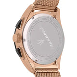  Shop Authentic Maserati Traguardo 45mm Chronograph Rose Gold Mesh Strap White Dial Watch For Men - R8873612011 - Luxxuri