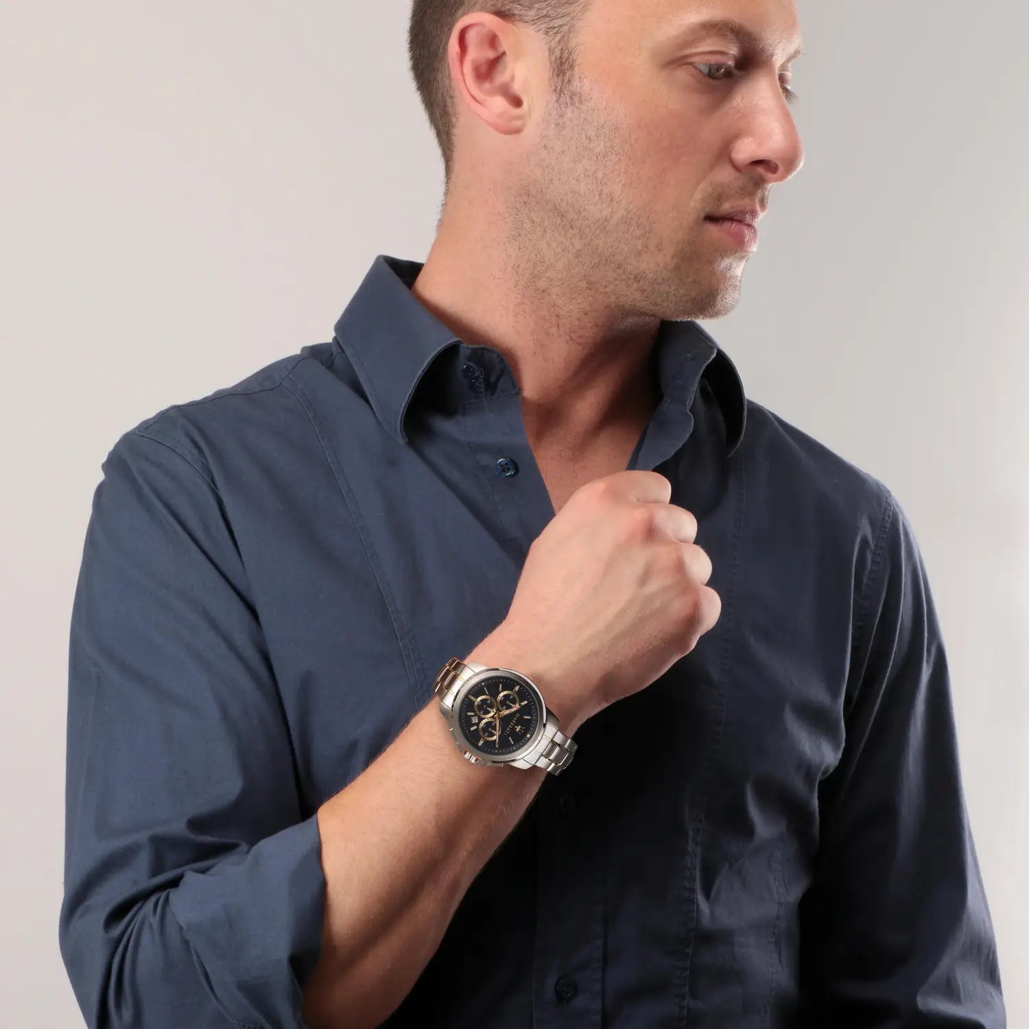  Shop Authentic Maserati Successo 44mm Chronograph Quartz Blue Dial Silver Steel Strap Watch For Men - R8873621016 - Luxxuri