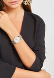  Shop Authentic Michael Kors Lauryn Mother of Pearl Dial Two Tone Steel Strap Watch For Women - MK3979 - Luxxuri