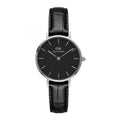  Shop Authentic Daniel Wellington Classic Petite Reading Black Dial Black Leather Strap Watch For Women - DW00100235 - Luxxuri