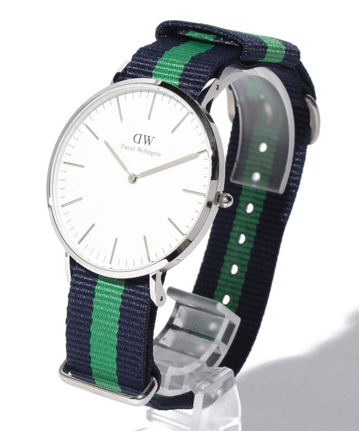  Shop Authentic Daniel Wellington Classic Warwick White Dial Two Tone Nylon Strap Watch for Men - DW00100019 - Luxxuri