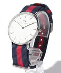  Shop Authentic Daniel Wellington Classic Oxford White Dial Two Tone NATO Strap Watch For Women - DW00100046 - Luxxuri