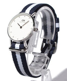 Shop Authentic Daniel Wellington Classy Glasgow White Dial Two Tone NATO Strap Watch For Women - DW00100074 - Luxxuri