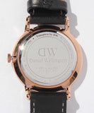  Shop Authentic Daniel Wellington Dapper Sheffield White Dial Black Leather Strap Watch For Men - DW00100092 - Luxxuri