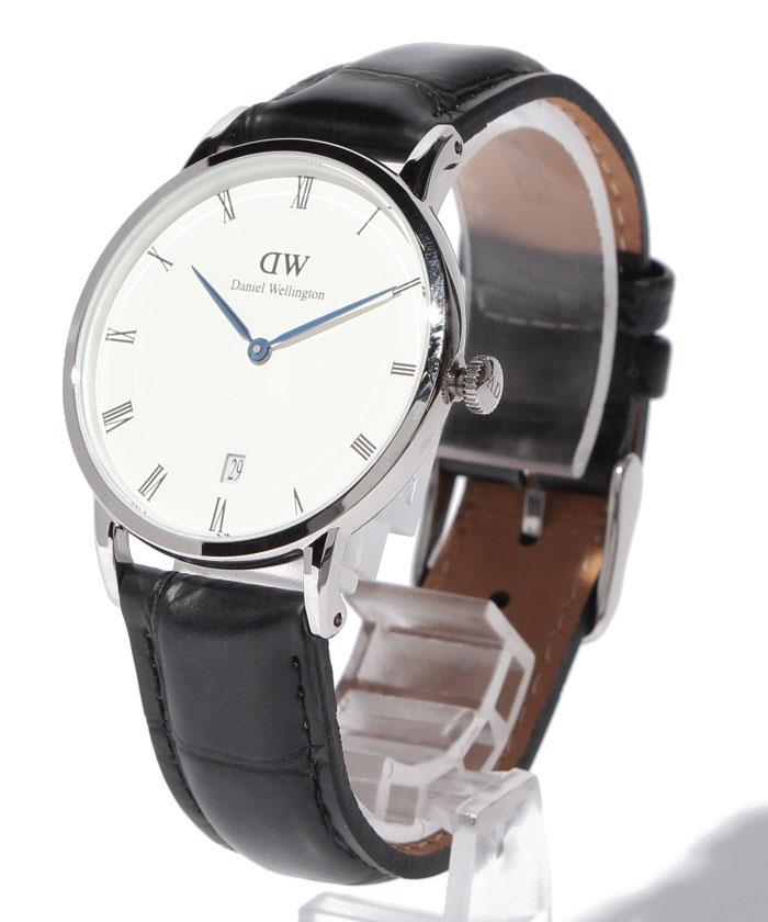  Shop Authentic Daniel Wellington Dapper Reading Quartz White Dial Black Leather Strap Watch For Women - DW00100117 - Luxxuri