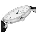 Shop Authentic Daniel Wellington Dapper Sheffield White Dial Black Leather Strap Watch For Women - DW00100096 - Luxxuri