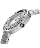  Shop Authentic Swarovski Lovely Crystal Mother of Pearl Dial Silver Steel Strap Watch for Women - 1160307 - Luxxuri