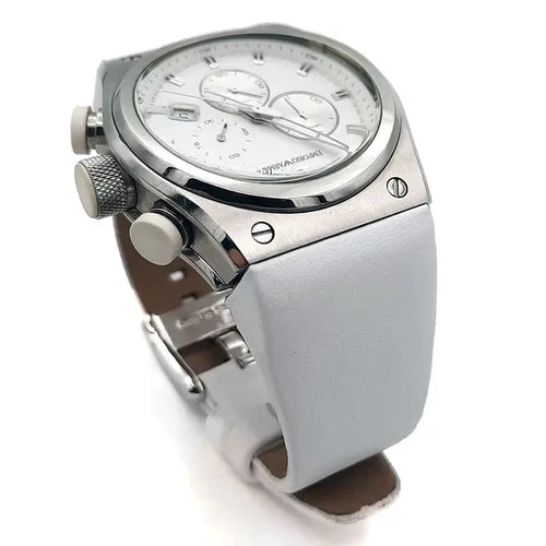  Shop Authentic Emporio Armani Sportivo Analog Quartz White Dial White Rubber Strap Watch For Men - AR6103 - Luxxuri