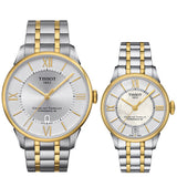  Shop Authentic Tissot Chemin Des Tourelles Powermatic 80 Lady Mother of Pearl White Dial Two Tone Steel Strap Watch For Women - T099.207.22.118.00 - Luxxuri