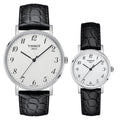  Shop Authentic Tissot Everytime Desire Medium White Dial Black Leather Strap Watch For Men - T109.410.16.032.00 - Luxxuri