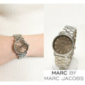  Shop Authentic Marc Jacobs Baker Brown Dial Silver Steel Strap Watch For Women - MBM3329 - Luxxuri