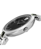  Shop Authentic Versace Crystal Gleam Guilloche  Black Dial Silver Steel Strap Watch for Women - VAN030016 - Luxxuri