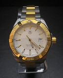  Shop Authentic Tag Heuer Aquaracer White Dial Watch for Men - WAY1120.BB0930 - Luxxuri
