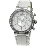  Shop Authentic Swarovski Citra Sphere Chronograph White Dial White Leather Strap Watch for Women - 5027127 - Luxxuri
