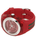  Shop Authentic Gucci Sync XXL Quartz Red Dial Red Rubber Strap Unisex Watch -  YA137103 - Luxxuri