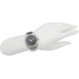  Shop Authentic Gucci GG2570 Diamonds Black Dial Silver Steel Strap Watch For Women - YA142404 - Luxxuri