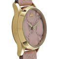  Shop Authentic Gucci G Timeless Quartz Pink Dial Pink Leather Strap Watch For Women - YA1265005 - Luxxuri