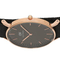  Shop Authentic Daniel Wellington Classic Cornwall Black Dial Black NATO Strap Watch For Women - DW00100150 - Luxxuri