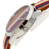  Shop Authentic Gucci G Timeless Quartz Brown Dial Brown Leather Strap Watch For Men - YA1264078 - Luxxuri