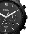  Shop Authentic Fossil Neutra Chronograph Black Dial Black Steel Strap Watch for Men - FS5474 - Luxxuri