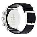  Shop Authentic Calvin Klein City Chronograph Black Dial Black Leather Strap Watch for Men - K2G271CX - Luxxuri