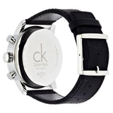  Shop Authentic Calvin Klein City Chronograph Black Dial Black Leather Strap Watch for Men - K2G271CX - Luxxuri