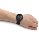  Shop Authentic Michael Kors Slim Runway Chronograph Black Dial Black Mesh Bracelet Watch For Men - MK9060 - Luxxuri