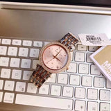  Shop Authentic Michael Kors Darci Rose Gold Dial Two Tone Steel Strap Watch for Women - MK3726 - Luxxuri