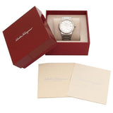  Shop Authentic Salvatore Ferragamo F-80 Classic Silver Dial Silver Steel Strap Watch for Men - SFDT02223 - Luxxuri