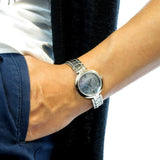  Shop Authentic Tissot T Lady Flamingo Mother of Pearl Blue Dial Silver Steel Strap Watch For Women - T094.210.11.121.00 - Luxxuri