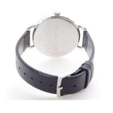  Shop Authentic Calvin Klein Even Black Dial Black Leather Strap Watch for Women - K7B231C1 - Luxxuri