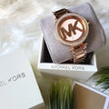  Shop Authentic Michael Kors Parker Rose Gold Dial Rose Gold Steel Strap Watch for Women - MK5865 - Luxxuri