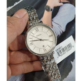  Shop Authentic Fossil Jacqueline White Dial Silver Steel Strap Watch for Women - ES3631 - Luxxuri