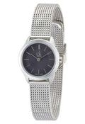  Shop Authentic Calvin Klein Minimal Grey Dial Silver Mesh Bracelet Watch for Women - K3M23124 - Luxxuri