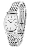  Shop Authentic Longines La Grande Classique de Longines Tonneau White Dial Silver Steel Strap Watch for Women - L4.205.4.11.6 - Luxxuri