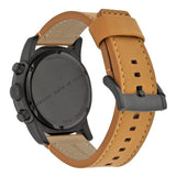  Shop Authentic Marc Jacobs Larry Chronograph Black Dial Brown Leather Strap Watch for Men - MBM5053 - Luxxuri